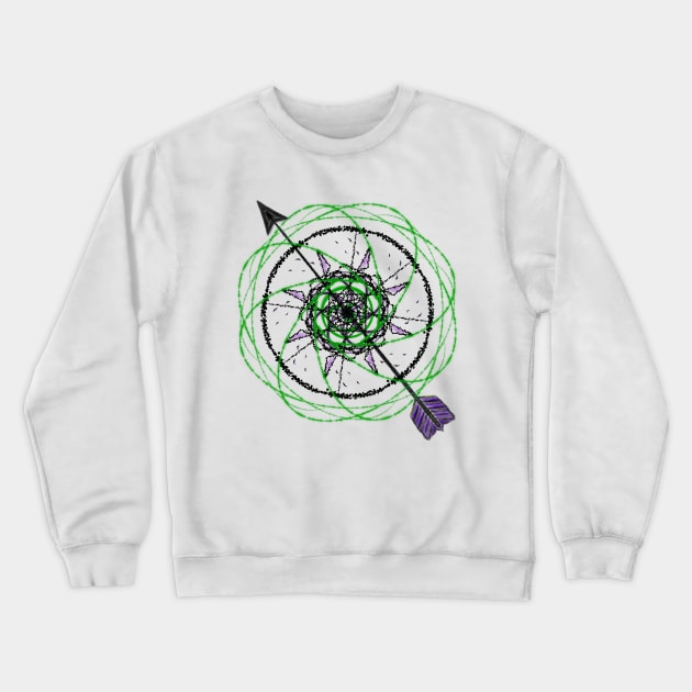 Compass Crewneck Sweatshirt by aadventures